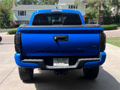 1 2020 Tacoma Toyota Trd Off Road Bilstein Suspension Lift 25in Method Mr703 Matte Black