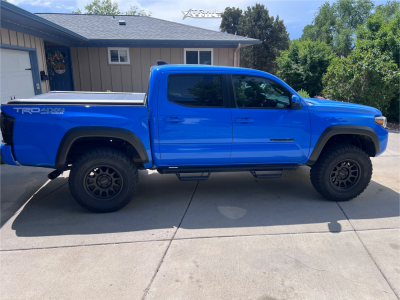 1 2020 Tacoma Toyota Trd Off Road Bilstein Suspension Lift 25in Method Mr703 Matte Black