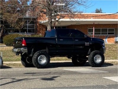 1 2014 2500 Ram Slt Bds Suspension Lift 6in American Force Dune Beadlock Polished