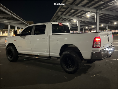 1 2021 2500 Ram Big Horn Stock Stock Raceline Gauge Satin Black