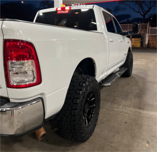 1 2021 2500 Ram Big Horn Stock Stock Raceline Gauge Satin Black