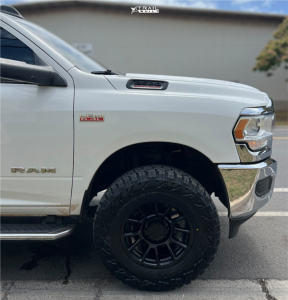 1 2021 2500 Ram Big Horn Stock Stock Raceline Gauge Satin Black