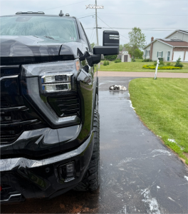 1 2025 Silverado 2500 Hd Chevrolet Lt Rough Country Suspension Lift 3in Fuel Blitz Black
