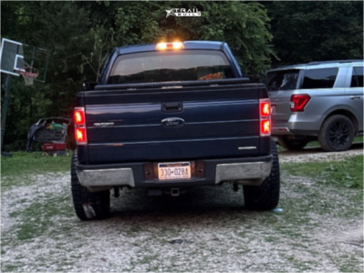 1 2013 F 150 Ford Xl Mammoth Leveling Kit Arkon Off Road Apollo Black Milled