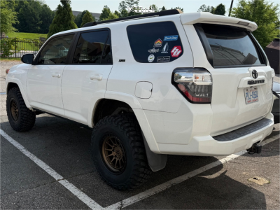1 2015 4runner Toyota Sr5 Old Man Emu Suspension Lift 3in Lock Offroad Wheels Baja Bronze Black