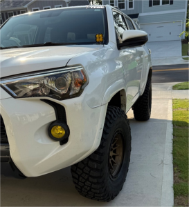 1 2015 4runner Toyota Sr5 Old Man Emu Suspension Lift 3in Lock Offroad Wheels Baja Bronze Black