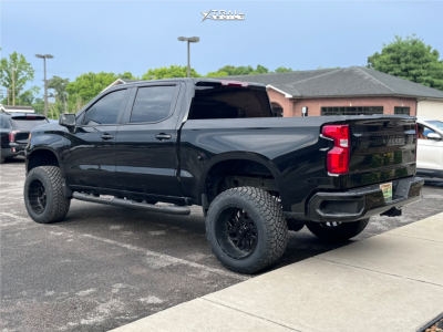 1 2024 Silverado 1500 Chevrolet Rst Zone Suspension Lift 6in Tis 544gb Gloss Black