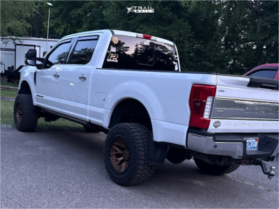 1 2017 F 350 Super Duty Ford King Ranch Bds Suspension Lift 4in Vortek Vrt 603 Bronze Black