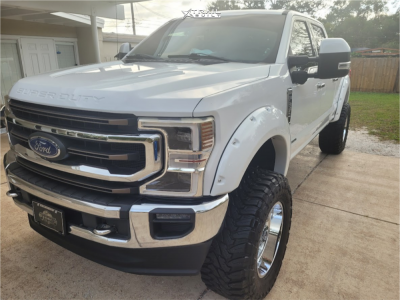 1 2020 F 250 Super Duty Ford King Ranch Pro Comp Suspension Lift 6in Hostile Vulcan Chrome