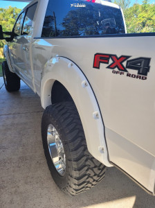 1 2020 F 250 Super Duty Ford King Ranch Pro Comp Suspension Lift 6in Hostile Vulcan Chrome