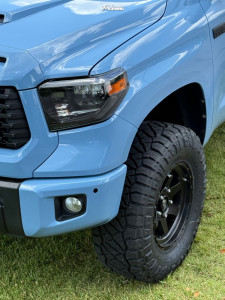 1 2014 Tundra Toyota Sr5 Rough Country Suspension Lift 35in Fuel Shok Black