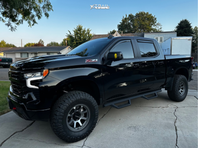 1 2024 Silverado 1500 Chevrolet Lt Trail Boss Readylift Leveling Kit Vision Flow Satin Gray