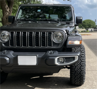 1 2025 Gladiator Jeep Texas Trail Stock Stock Black Rhino Chamber Matte Black