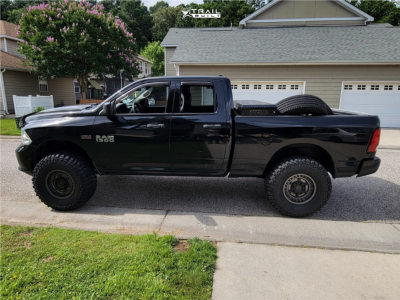1 2013 1500 Ram Express Bds Suspension Lift 6in Black Rhino Armory Gun Black