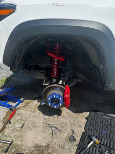 1 2023 Tacoma Toyota Trd Off Road Freedom Offroad Suspension Lift 35in Tuff T02 Black