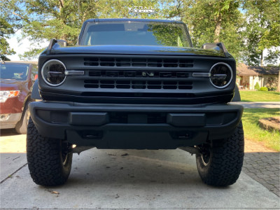 1 2022 Bronco Ford Base Rough Country Suspension Lift 35in Pacer Lt Polished
