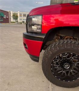 1 2014 Silverado 2500 Hd Chevrolet Lt Unknown Leveling Kit Vision Brawl Black Milled