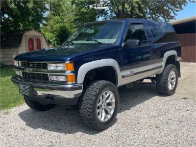 1 1997 Tahoe Chevrolet Lt Bds Suspension Lift 6in Strada Replicas Gm Snowflake Replica Silver