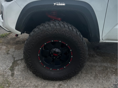 1 2023 Tacoma Toyota Trd Off Road Freedom Offroad Suspension Lift 35in Tuff T02 Black