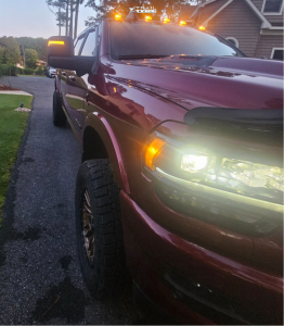 1 2023 3500 Ram Limited Thuren Fabrication Suspension Lift 25in Fuel Rebel 8 Bronze Black