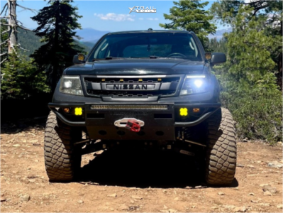 1 2010 Frontier Nissan Pro 4x Unknown Suspension Lift 4in Black Rhino Rapid Gunmetal Grey