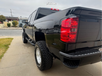 1 2015 Silverado 1500 Chevrolet Ltz Rough Country Suspension Lift 6in Reika R35 Machined