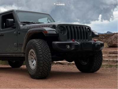 1 2022 Gladiator Jeep Rubicon Teraflex Leveling Kit Lock Offroad Wheels Lunatic Machined