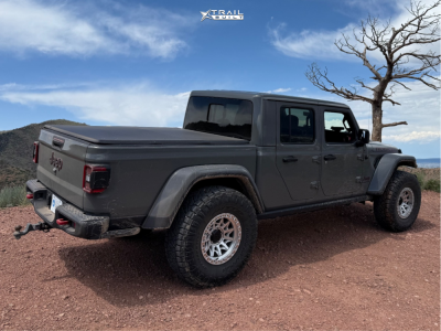 1 2022 Gladiator Jeep Rubicon Teraflex Leveling Kit Lock Offroad Wheels Lunatic Machined