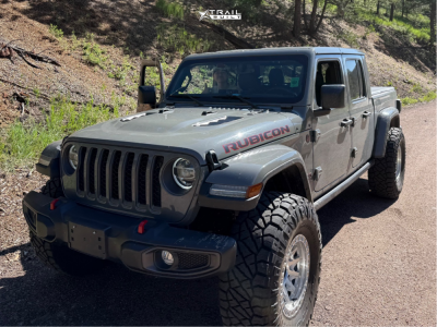 1 2022 Gladiator Jeep Rubicon Teraflex Leveling Kit Lock Offroad Wheels Lunatic Machined