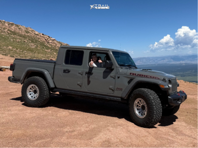 1 2022 Gladiator Jeep Rubicon Teraflex Leveling Kit Lock Offroad Wheels Lunatic Machined