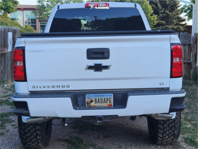 1 2017 Silverado 1500 Chevrolet Lt Readylift Suspension Lift 9in Mayhem Rampage Black Milled