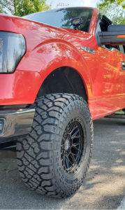 1 2011 F 150 Ford Xlt Rough Country Leveling Kit Dts 605sb Satin Black