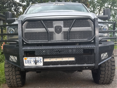 1 2016 3500 Ram Laramie Unknown Leveling Kit Vision Tactical Satin Black