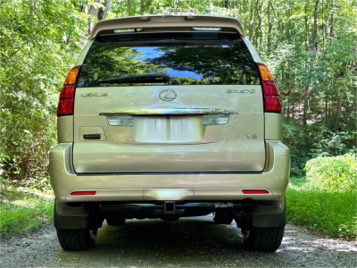 1 2007 Gx470 Lexus Base Stock Stock Vision Flow Satin Black