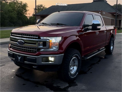 1 2019 F 150 Ford Xlt Motofab Suspension Lift 25in Method Standard Machined