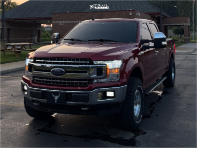 1 2019 F 150 Ford Xlt Motofab Suspension Lift 25in Method Standard Machined