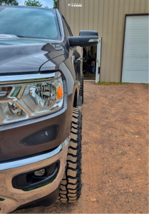 1 2022 1500 Ram Big Horn Rough Country Suspension Lift 35in Off Road Monster M25 Black Milled