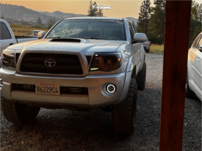 1 2008 Tacoma Toyota Base Bilstein Suspension Lift 4in Fuel Rebel Anthracite