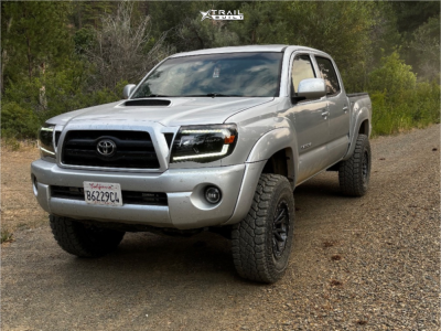 1 2008 Tacoma Toyota Base Bilstein Suspension Lift 4in Fuel Rebel Anthracite