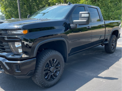 1 2025 Silverado 2500 Hd Chevrolet Custom Cognito Leveling Kit Replica Rpg19 Gloss Black