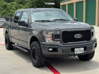 1 2020 F 150 Ford Xl Rough Country Leveling Kit Method 305 Nv Double Black