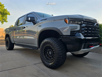 1 2025 Silverado 1500 Chevrolet Zr2 Peak Leveling Kit Dts 603sb Satin Black