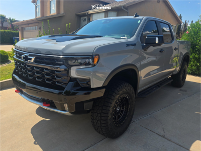 1 2025 Silverado 1500 Chevrolet Zr2 Peak Leveling Kit Dts 603sb Satin Black