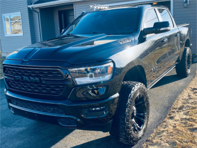 1 2022 1500 Ram Sport Zone Suspension Lift 4in Fuel Vapor Black