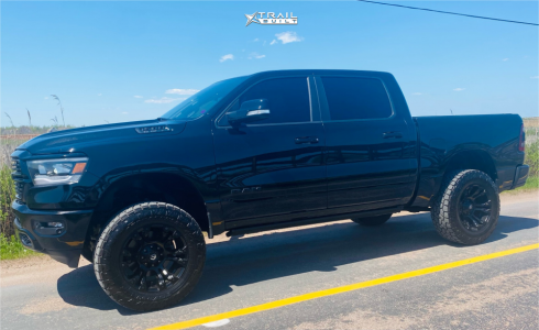 1 2022 1500 Ram Sport Zone Suspension Lift 4in Fuel Vapor Black