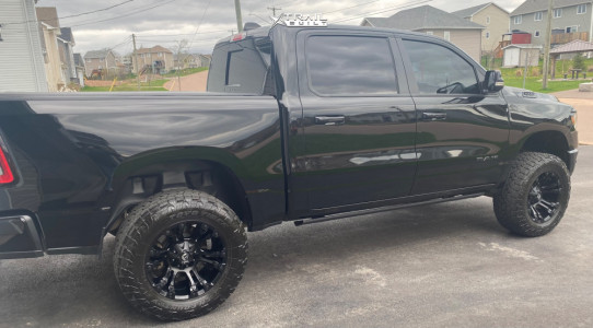 1 2022 1500 Ram Sport Zone Suspension Lift 4in Fuel Vapor Black