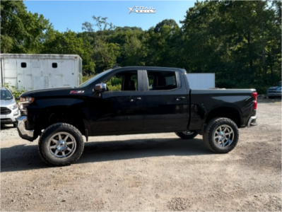 1 2020 Silverado 1500 Chevrolet Lt Rough Country Suspension Lift 6in Fuel Maverick Chrome