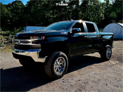 1 2020 Silverado 1500 Chevrolet Lt Rough Country Suspension Lift 6in Fuel Maverick Chrome