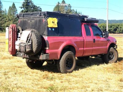 1 1999 F 250 Super Duty Ford Xlt Carli Suspension Lift 3in Method Mr701 Black