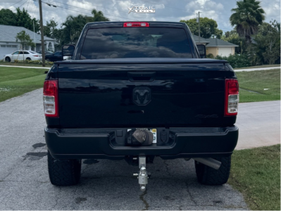 1 2024 2500 Ram Tradesman Skyjacker Suspension Lift 3in G Fx Tr19 Matte Black